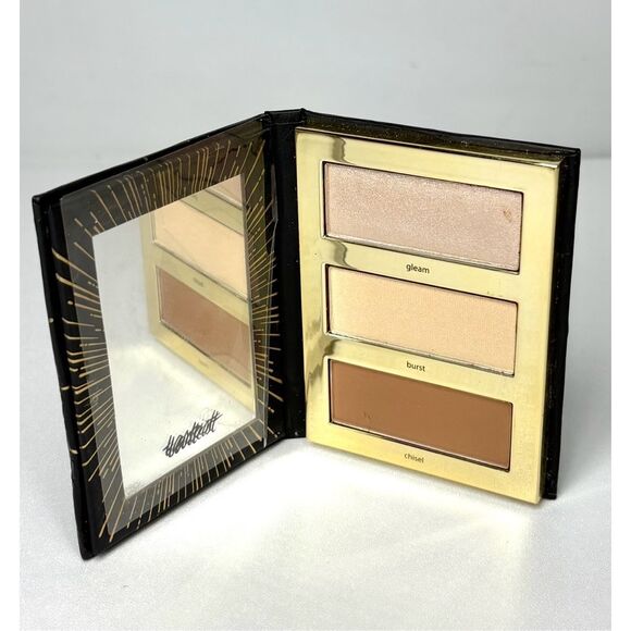 TARTE Tarteist Pro Glow To Go Contour Highlight Palette Faux Leather Rare HTF - Picture 2 of 4